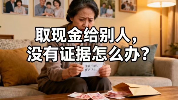 深圳追債公司:取現(xiàn)金給別人沒有證據(jù)怎么辦