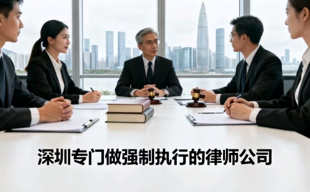 深圳專門做強(qiáng)制執(zhí)行的律師公司